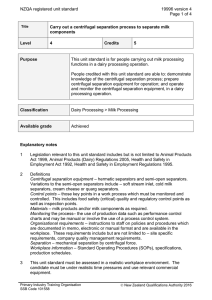 NZQA registered unit standard 19996 version 4  Page 1 of 4
