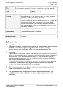 NZQA registered unit standard 21136 version 3  Page 1 of 3