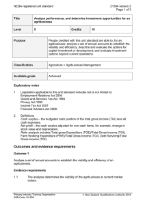NZQA registered unit standard 21394 version 2  Page 1 of 3