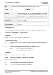 NZQA registered unit standard 12813 version 4  Page 1 of 4