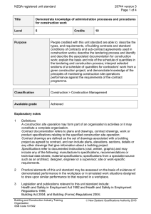 NZQA registered unit standard 20744 version 3  Page 1 of 4