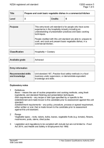 NZQA registered unit standard 13293 version 5  Page 1 of 4