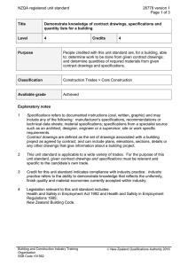 NZQA registered unit standard 26778 version 1  Page 1 of 3