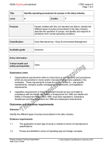 NZQA unit standard 17587 version 6