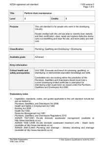 NZQA registered unit standard 1106 version 5  Page 1 of 4