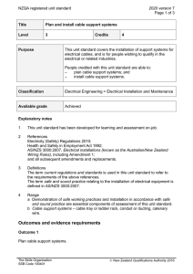 NZQA registered unit standard 2020 version 7  Page 1 of 3