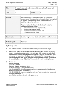 NZQA registered unit standard 25635 version 3  Page 1 of 4