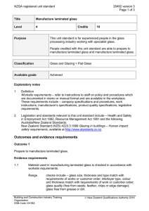 NZQA registered unit standard 20492 version 3  Page 1 of 3