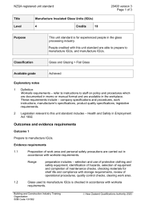 NZQA registered unit standard 20493 version 3  Page 1 of 3