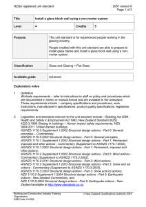 NZQA registered unit standard 2057 version 6  Page 1 of 3