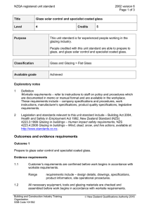 NZQA registered unit standard 2062 version 6  Page 1 of 3