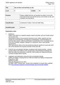 NZQA registered unit standard 22024 version 2  Page 1 of 4