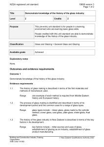 NZQA registered unit standard 19606 version 3  Page 1 of 2