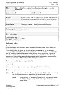 NZQA registered unit standard 23071 version 2  Page 1 of 3