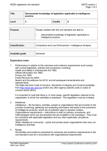 NZQA registered unit standard 28475 version 1  Page 1 of 3