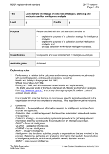 NZQA registered unit standard 28477 version 1  Page 1 of 3