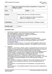 NZQA registered unit standard 28491 version 1  Page 1 of 3
