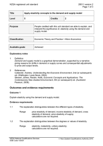 NZQA registered unit standard 26011 version 2  Page 1 of 3