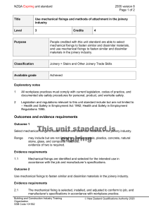 NZQA unit standard 2555 version 8