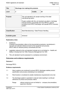NZQA registered unit standard 14488 version 2  Page 1 of 3