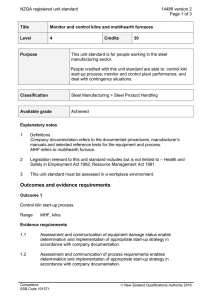 NZQA registered unit standard 14486 version 2  Page 1 of 3