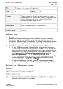 NZQA unit standard 3585 version 5