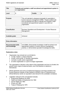 NZQA registered unit standard 25681 version 3  Page 1 of 4