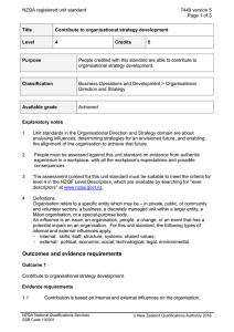 NZQA registered unit standard 7449 version 5  Page 1 of 3