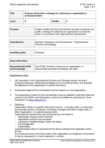 NZQA registered unit standard 27767 version 2  Page 1 of 3