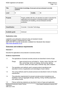 NZQA registered unit standard 18348 version 4  Page 1 of 3