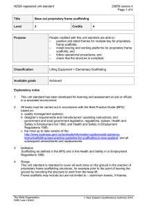 NZQA registered unit standard 20859 version 4  Page 1 of 4