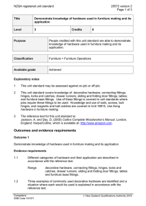 NZQA registered unit standard 25572 version 2  Page 1 of 3