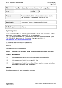 NZQA registered unit standard 25831 version 2  Page 1 of 3