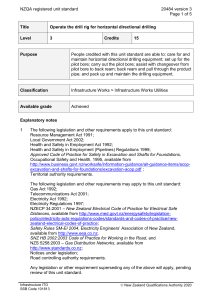 NZQA registered unit standard 20484 version 3  Page 1 of 5