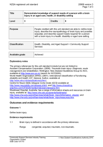 NZQA registered unit standard 20966 version 3  Page 1 of 3