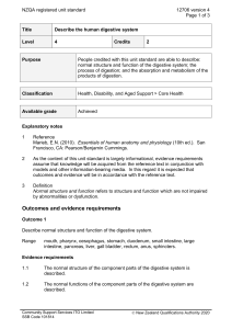 NZQA registered unit standard 12706 version 4  Page 1 of 3