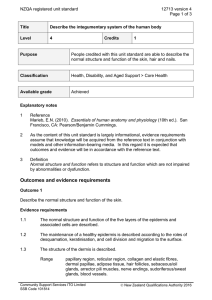 NZQA registered unit standard 12713 version 4  Page 1 of 3
