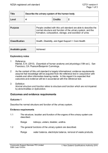 NZQA registered unit standard 12731 version 4  Page 1 of 3