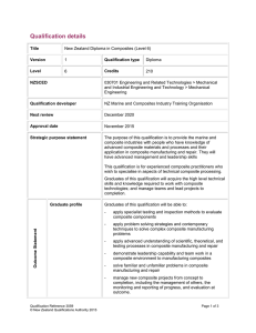 Qualification details