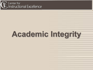 Academic Integrity 1