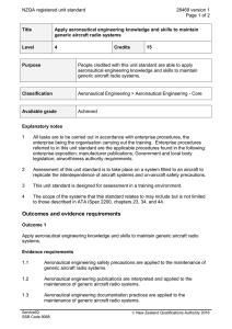 NZQA registered unit standard 28469 version 1  Page 1 of 2