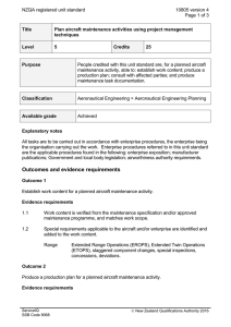 NZQA registered unit standard 10805 version 4  Page 1 of 3