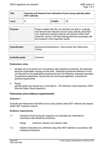 NZQA registered unit standard 4096 version 5  Page 1 of 3
