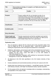 NZQA registered unit standard 26808 version 1  Page 1 of 4