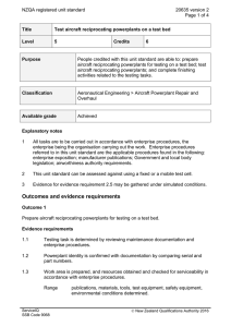 NZQA registered unit standard 20635 version 2  Page 1 of 4