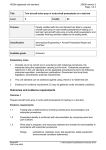 NZQA registered unit standard 20636 version 2  Page 1 of 4