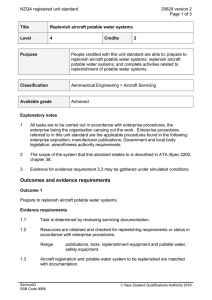 NZQA registered unit standard 20629 version 2  Page 1 of 3