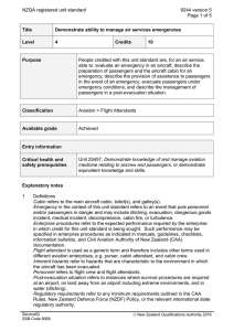 NZQA registered unit standard 9244 version 5  Page 1 of 5