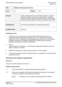 NZQA registered unit standard 4051 version 5  Page 1 of 4