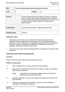 NZQA registered unit standard 4064 version 5  Page 1 of 4